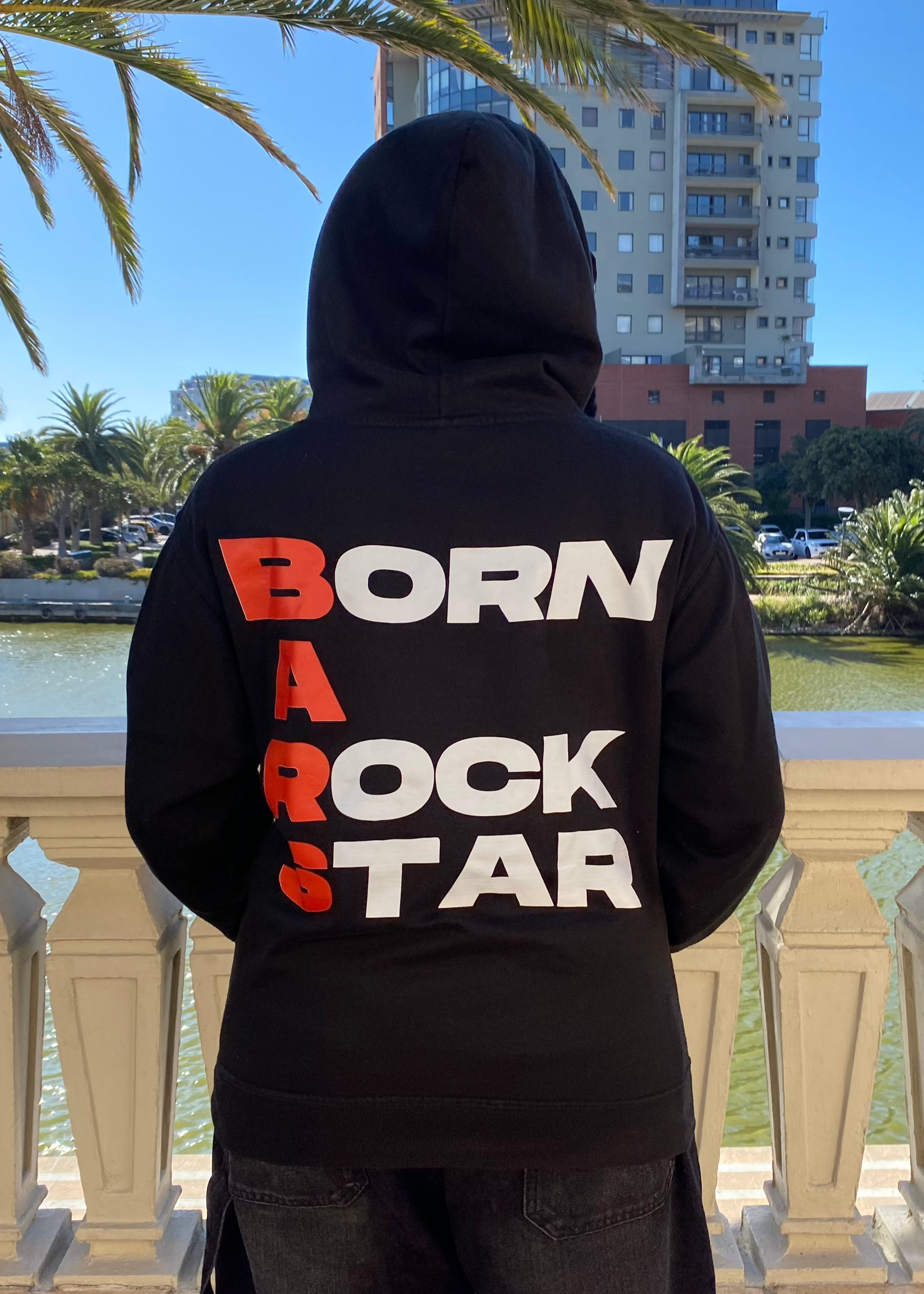 [FREE SHIPPING] Born A RockStar Zip-Up Hoodie