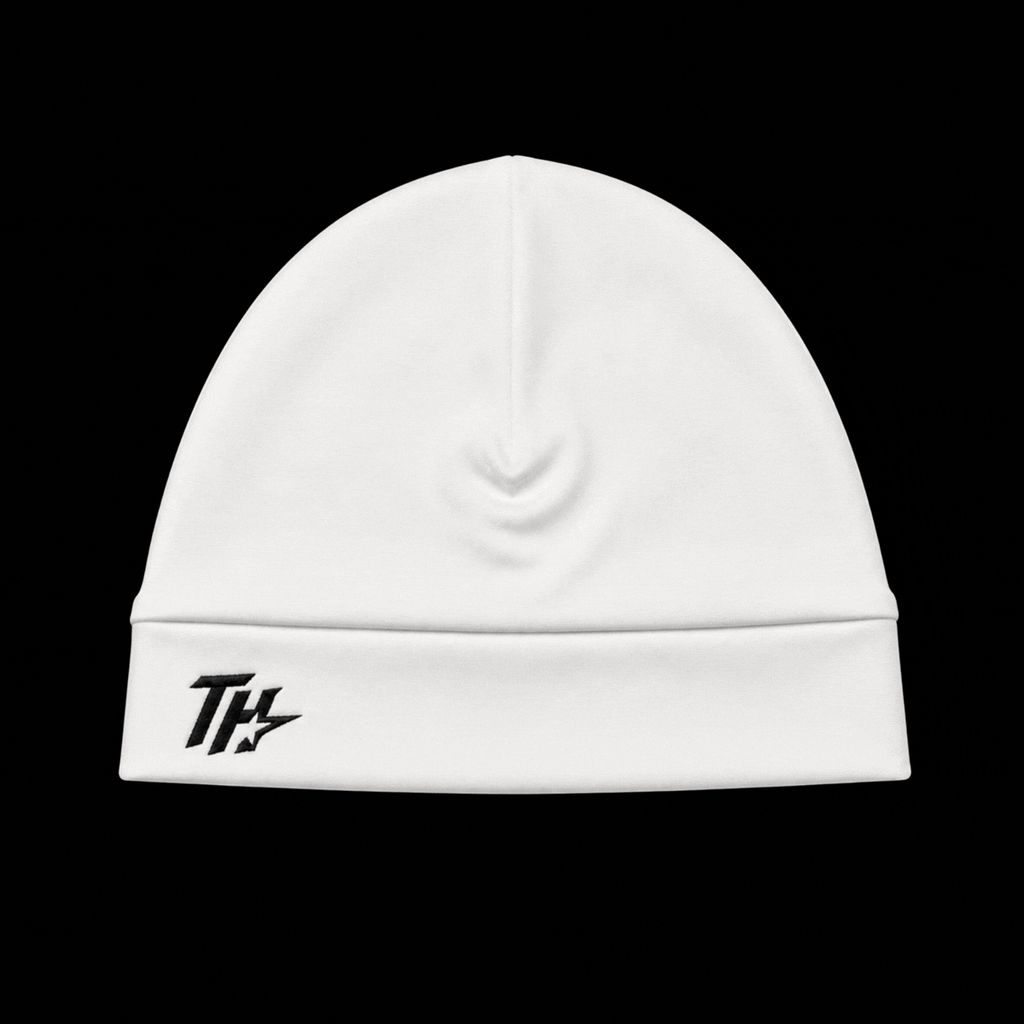 Focus Skull Cap by TryHrd: beanie with the TH logo on the cuff