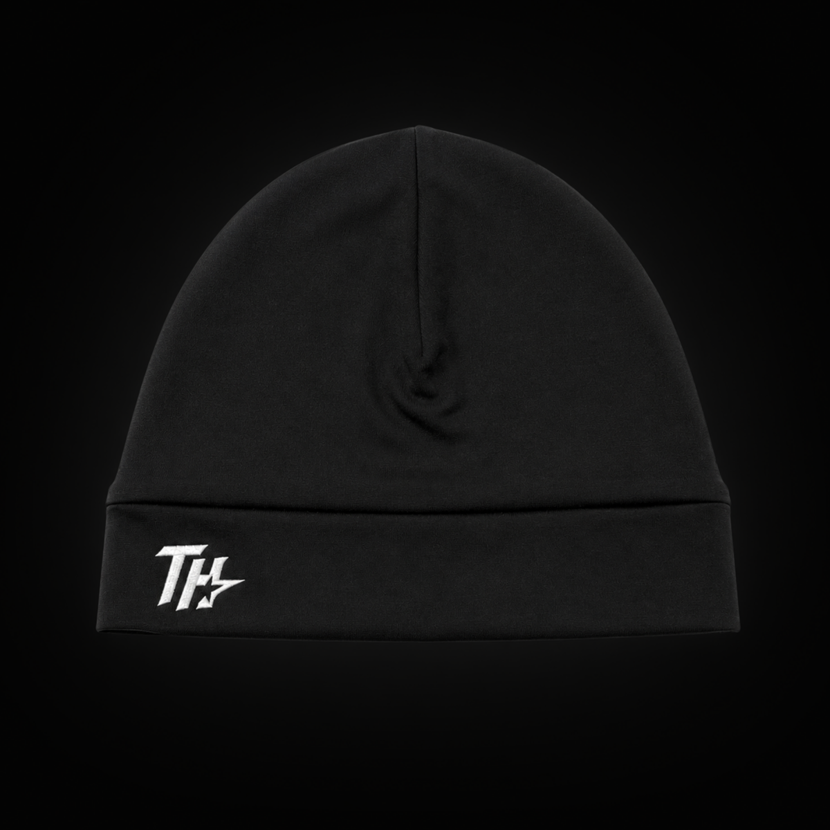 Focus Skull Cap by TryHrd: beanie with the TH logo on the cuff