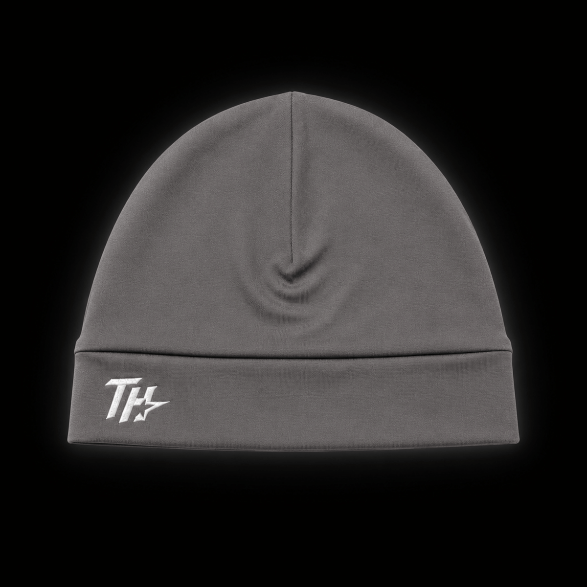 Focus Skull Cap by TryHrd: beanie with the TH logo on the cuff