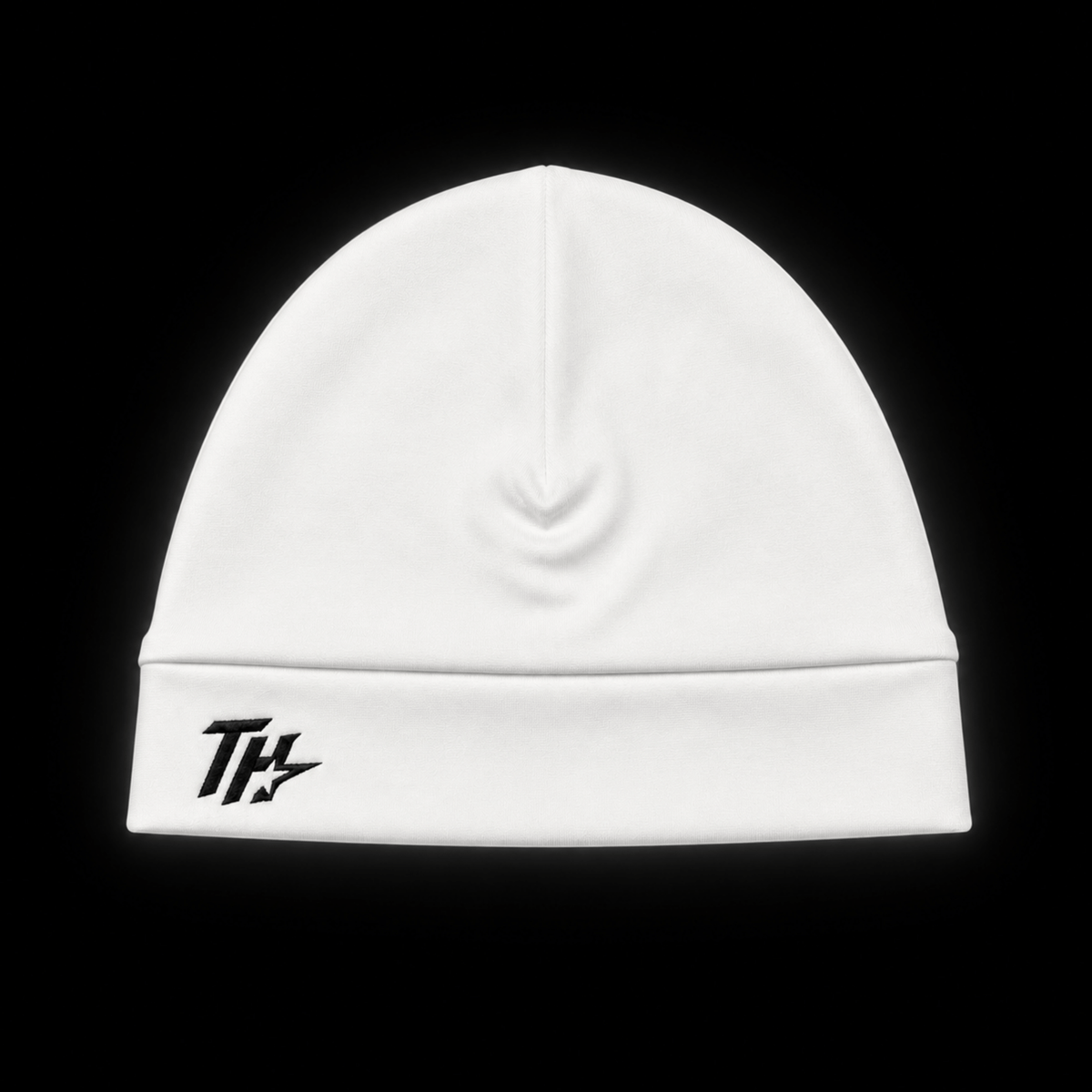 Focus Skull Cap by TryHrd: beanie with the TH logo on the cuff
