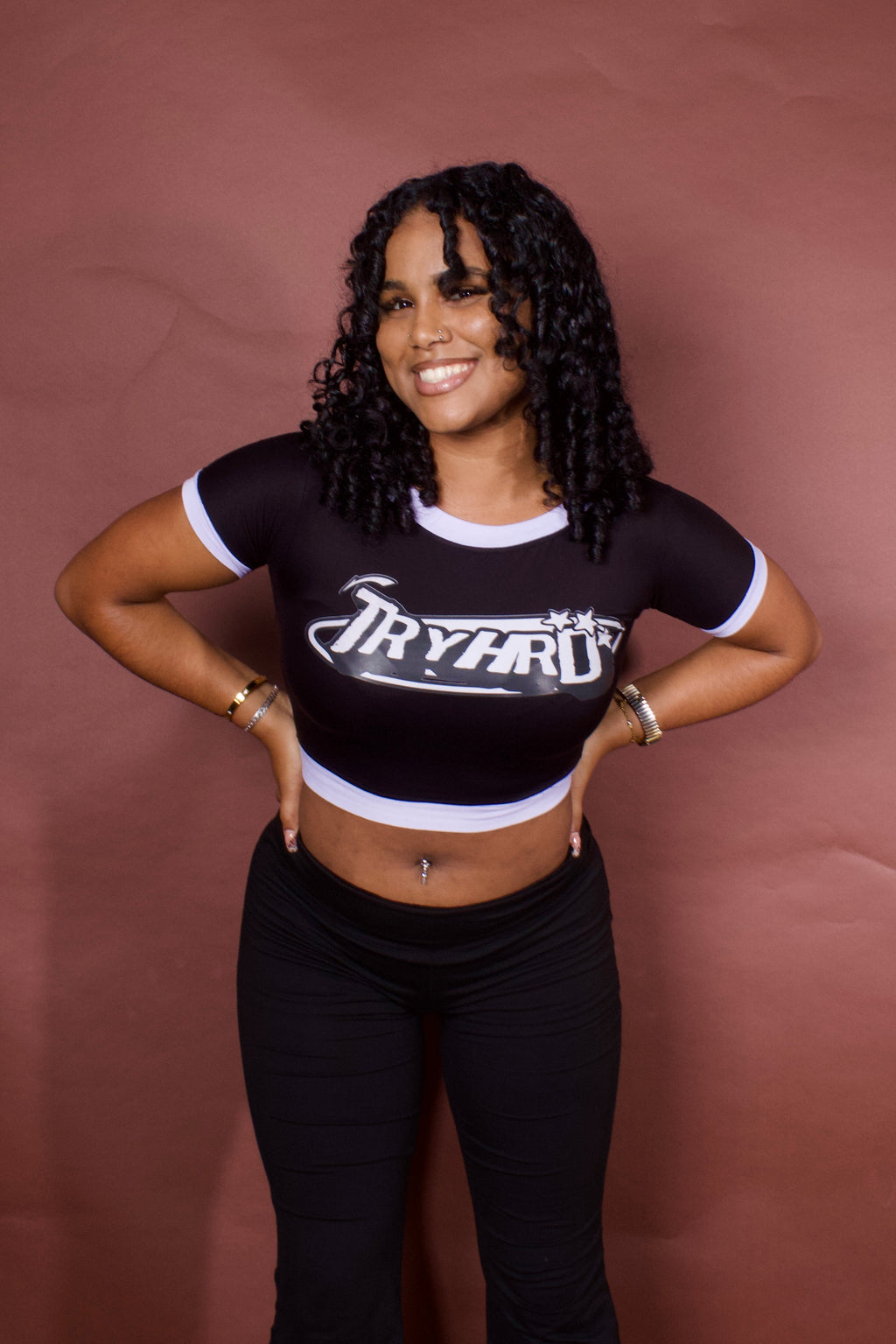 [FREE SHIPPING] TryHrd Crop Top