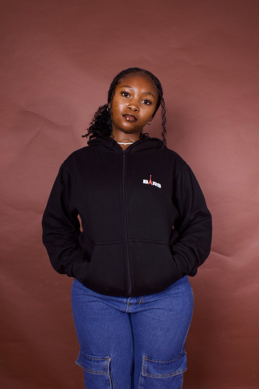 [FREE SHIPPING] Born A RockStar Zip-Up Hoodie